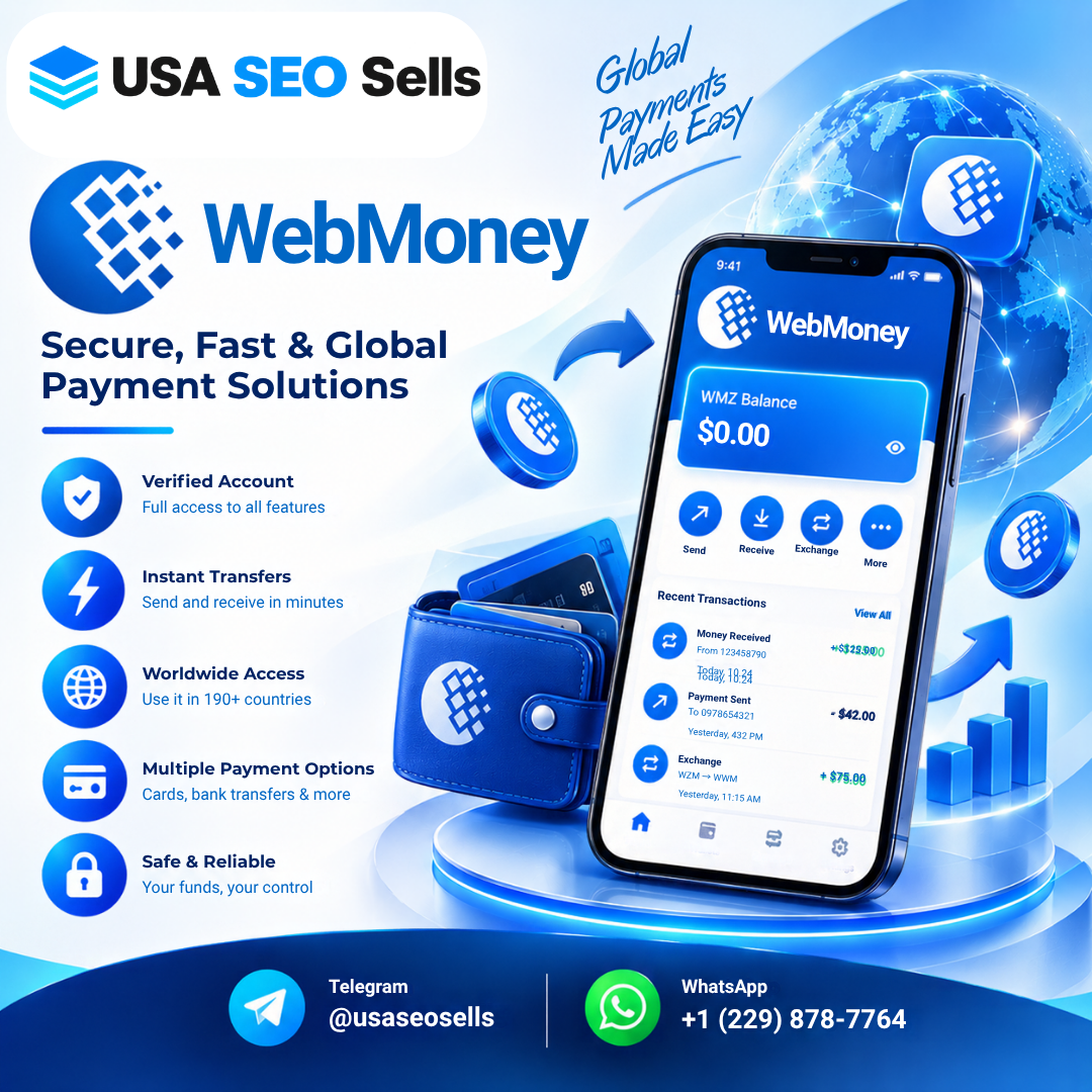Buy Verified Webmoney Account